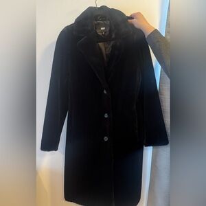 Gorgeous DKNY Black Teddy Jacket